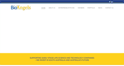 Desktop Screenshot of bioangels.org