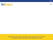 Tablet Screenshot of bioangels.org